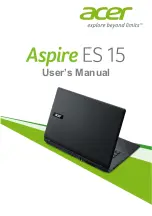 Предварительный просмотр 1 страницы Acer Aspire ES 15 User Manual