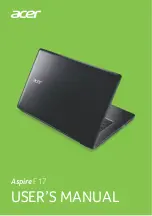 Preview for 1 page of Acer Aspire F 17 User Manual