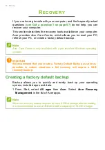 Preview for 22 page of Acer Aspire F 17 User Manual
