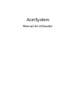 Предварительный просмотр 1 страницы Acer Aspire L310 Manual Do Utilizador