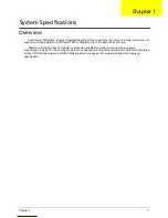 Preview for 9 page of Acer Aspire L350 Service Manual