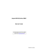 Предварительный просмотр 1 страницы Acer Aspire M1610 Service Manual