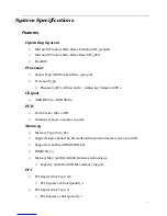 Preview for 7 page of Acer Aspire M3202 Service Manual