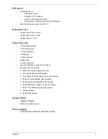 Предварительный просмотр 11 страницы Acer ASPIRE M3910(G) Service Manual