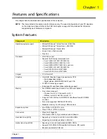 Предварительный просмотр 9 страницы Acer Aspire M3920 Service Manual