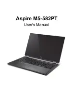 Предварительный просмотр 1 страницы Acer ASPIRE M5-582PT User Manual