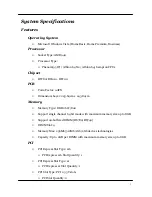 Предварительный просмотр 7 страницы Acer Aspire M5200 Service Manual
