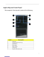 Preview for 14 page of Acer Aspire M5700 Service Manual