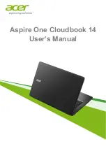 Preview for 1 page of Acer Aspire One Cloudbook 14 User Manual