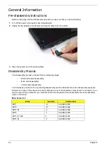 Предварительный просмотр 56 страницы Acer Aspire One D255 Series Service Manual