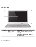 Предварительный просмотр 20 страницы Acer Aspire S7-392 User Manual