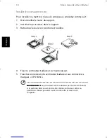 Предварительный просмотр 24 страницы Acer Aspire T100 (French) Manuel D'Utilisation