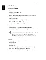 Предварительный просмотр 10 страницы Acer Aspire T100 User Manual