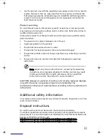 Preview for 5 page of Acer Aspire T3-100 User Manual