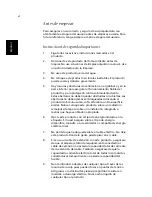 Предварительный просмотр 4 страницы Acer Aspire T300 Guía Del Usuario
