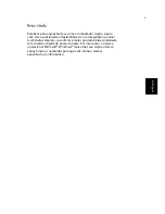 Preview for 3 page of Acer Aspire T300 Guia Do Usuário