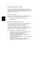 Предварительный просмотр 18 страницы Acer Aspire T300 Manuel D'Utilisation