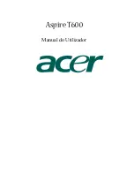 Acer Aspire T600 Manual Do Utilizador preview