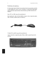 Preview for 8 page of Acer Aspire T600 Manual Do Utilizador