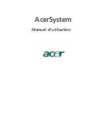 Acer Aspire T671 Manuel D'Utilisation предпросмотр