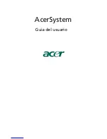 Acer Aspire T671 (Spanish) Guía Del Usuario предпросмотр