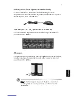 Предварительный просмотр 15 страницы Acer Aspire T671 (Spanish) Guía Del Usuario