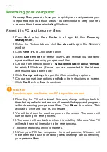 Предварительный просмотр 12 страницы Acer Aspire TC-1780 I5502 User Manual