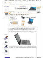 Предварительный просмотр 1 страницы Acer Aspire Timeline 4810T Brochure & Specs