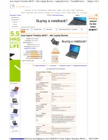 Предварительный просмотр 11 страницы Acer Aspire Timeline 4810T Brochure & Specs