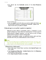 Preview for 15 page of Acer Aspire U5-610 User Manual