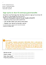 Preview for 2 page of Acer Aspire V 15 Nitro User Manual