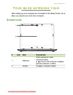 Preview for 9 page of Acer Aspire V13 User Manual