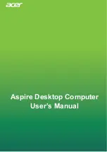 Предварительный просмотр 1 страницы Acer Aspire XC-1760 I5202 User Manual