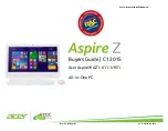 Preview for 1 page of Acer Aspire Z AZ1-611-UR51 Buyer'S Manual