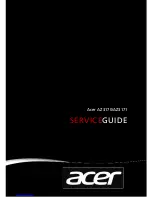 Предварительный просмотр 1 страницы Acer Aspire Z3170 Service Manual