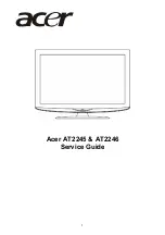 Preview for 1 page of Acer AT2245 Service Manual