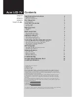 Предварительный просмотр 1 страницы Acer AT2622B User Manual