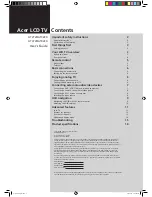 Предварительный просмотр 1 страницы Acer AT3220 User Manual