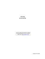 Предварительный просмотр 1 страницы Acer AT3705-DTV Service Manual