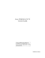 Acer AT4220A Service Manual preview