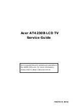 Preview for 1 page of Acer AT4230B Service Manual