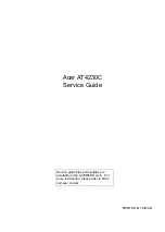 Acer AT4230C Service Manual preview