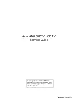 Acer AT4250-DTV Service Manual preview