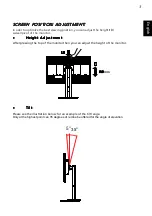 Предварительный просмотр 15 страницы Acer Aymidr B246HQL User Manual