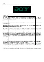 Preview for 27 page of Acer B193W - Bdmh Wide-screen LCD Monitor Service Manual