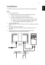 Предварительный просмотр 23 страницы Acer B193W - Bdmh Wide-screen LCD Monitor User Manual