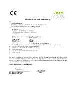 Предварительный просмотр 10 страницы Acer B196WL User Manual