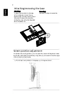 Предварительный просмотр 16 страницы Acer B223W - Bdmr - 22" LCD Monitor User Manual