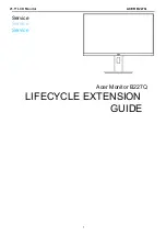 Acer B227Q Lifecycle Extension Manual preview