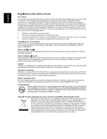 Preview for 2 page of Acer B243H Quick Start Manual